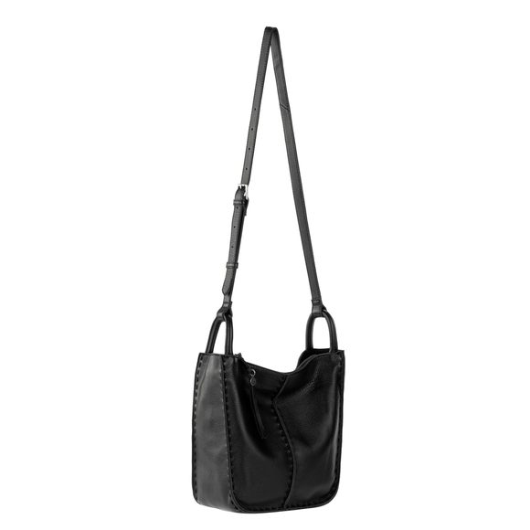 Los Feliz Crossbody Bag In Leather, Lined Purse With Single Adjustable O_O - Picture 4 of 8